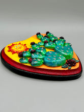 Load image into Gallery viewer, Cactus And Smiling Sun Wall Art Decor | Southwest Inspired Cacti Artwork