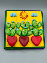 Load image into Gallery viewer, Sol Y Nopales Wall Art Decor | Southwest Inspired Sun And Cactus Artwork