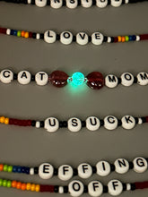 Load image into Gallery viewer, Cat Mom And Love Rainbow Beaded Bracelet, Rainbow Pride Bracelets