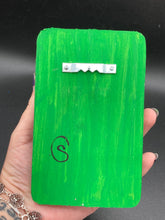 Load image into Gallery viewer, Wall art comes ready to hang with sawtooth hook on back.