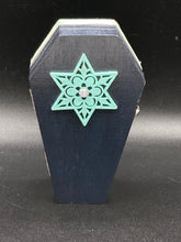 Load image into Gallery viewer, Handmade Cute But Creepy Voodoo Doll And Coffin Box