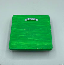 Load image into Gallery viewer, Artwork comes ready to hang with saw tooth hanger on back.