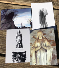 Load image into Gallery viewer, Assortment Of Cemetery Angel Fine Photography Art Note Cards