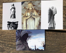Load image into Gallery viewer, Assortment Of Cemetery Angel Fine Photography Art Note Cards