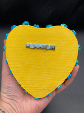 Load image into Gallery viewer, wall art comes ready to hang with sawtooth hook on back