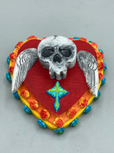 Load image into Gallery viewer, Memento Mori Wall Art Decor | Skull Artwork | Dia De Los Muertos Calavera