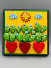 Load image into Gallery viewer, Sol Y Nopales Wall Art Decor | Southwest Inspired Sun And Cactus Artwork
