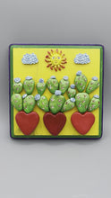 Load and play video in Gallery viewer, Sol Y Nopales Wall Art Decor | Southwest Inspired Sun And Cactus Artwork
