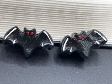 Load image into Gallery viewer, Mini Bat Clay Art Magnet, Goth Art Work
