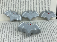 Load image into Gallery viewer, Mini Bat Clay Art Magnet, Goth Art Work
