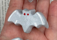 Load image into Gallery viewer, Mini Bat Clay Art Magnet, Goth Art Work
