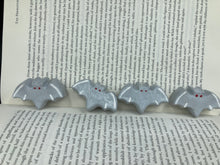 Load image into Gallery viewer, Mini Bat Clay Art Magnet, Goth Art Work
