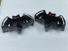 Load image into Gallery viewer, Mini Bat Clay Art Magnet, Goth Art Work
