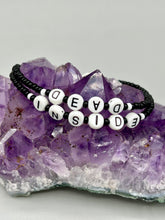 Load image into Gallery viewer, This set of Sarcastic Beaded Bracelets features fun and fashionable accessories perfect for any occasion. Crafted from metal wire and equipped with a hook-eye clasp, these sassy, sarcastic bracelets come in black and white and rainbow style. They are sure to make a statement. A fun addition to any accessory collection.   Measurements:  Black and White Color &quot;Dead Inside&quot;: 8 1/4&quot; in length  Rainbow Color &quot;U Suck&quot;: 8 1/2” in length 
