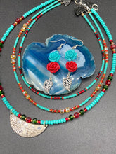 Load image into Gallery viewer, Necklace and earrings set
