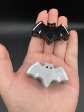 Load image into Gallery viewer, Mini Bat Clay Art Magnet, Goth Art Work
