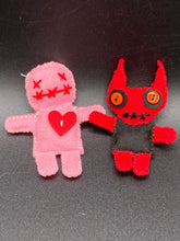 Load image into Gallery viewer, Handmade Cute But Creepy Voodoo Dolls

