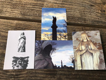Load image into Gallery viewer, Assortment Of Cemetery Angel Fine Photography Art Note Cards
