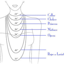 Load image into Gallery viewer, Necklace Size Chart

