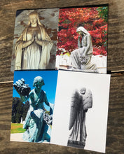Load image into Gallery viewer, Assortment Of Cemetery Angel Fine Photography Art Note Cards
