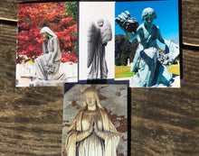Load image into Gallery viewer, Assortment Of Cemetery Angel Fine Photography Art Note Cards
