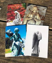 Load image into Gallery viewer, Assortment Of Cemetery Angel Fine Photography Art Note Cards

