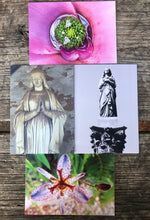 Load image into Gallery viewer, Assortment Of Cemetery Angel And Flowers Fine Photography Art Note Cards
